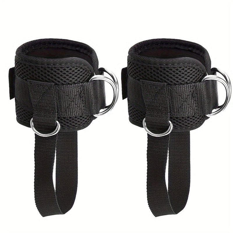 Ankle Rope Ankle Strap for Cable Machine - Black & Pink (Pair) – RITKEEP Australia