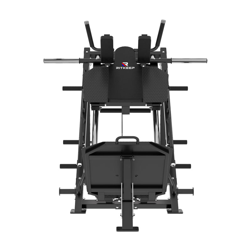 RitKeep Thunderbolt A10 Leg Press Hack Squat Machine front