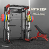PMAX 5600 Smith Exercise Machine Trainer Pro Complete Home Gym Package