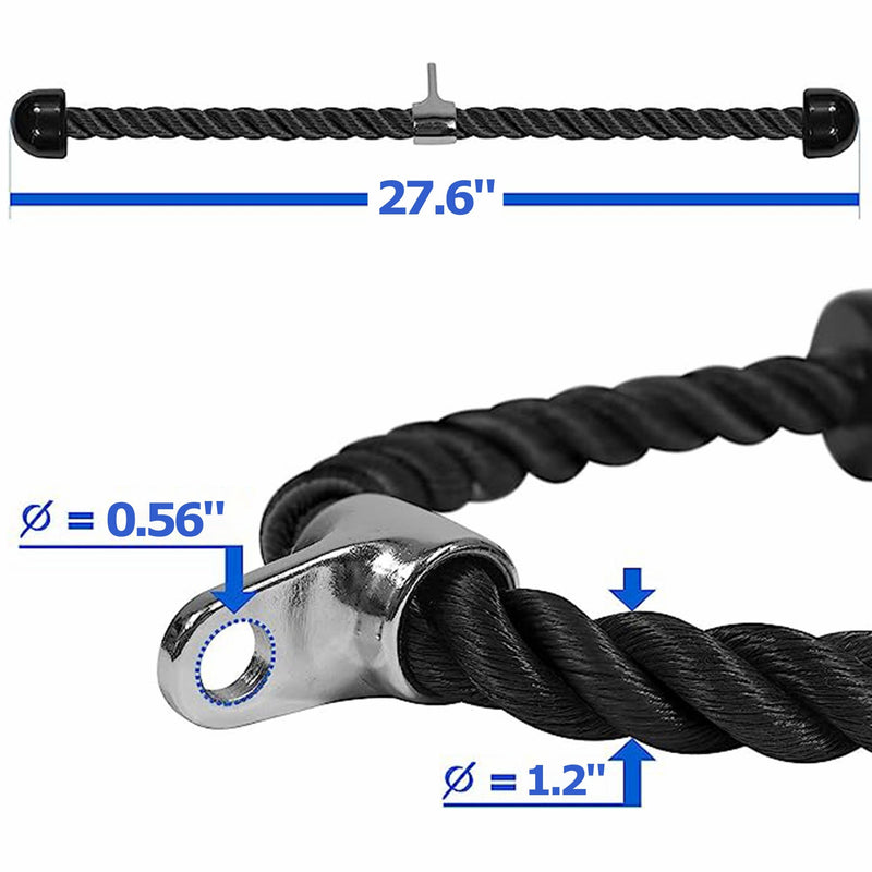 Tricep Rope Pulldown Machine Attachment