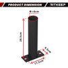 RitKeep Heavy-Duty Mounted Vertical Barbell Holder Attachment