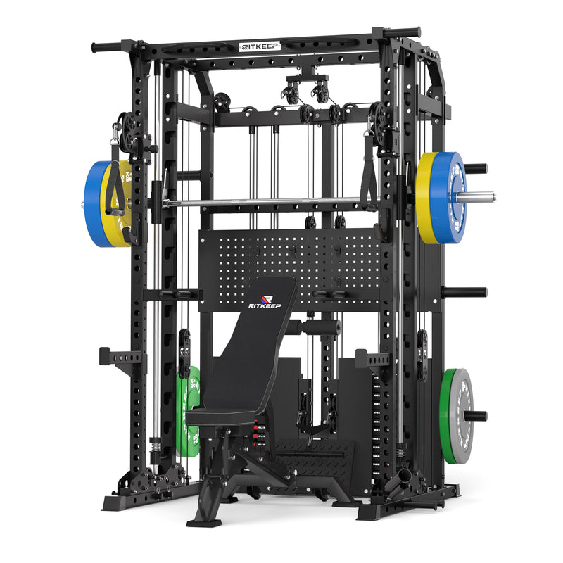 ANVIL S1 Smith Machine Functional Trainer Home Gym Package
