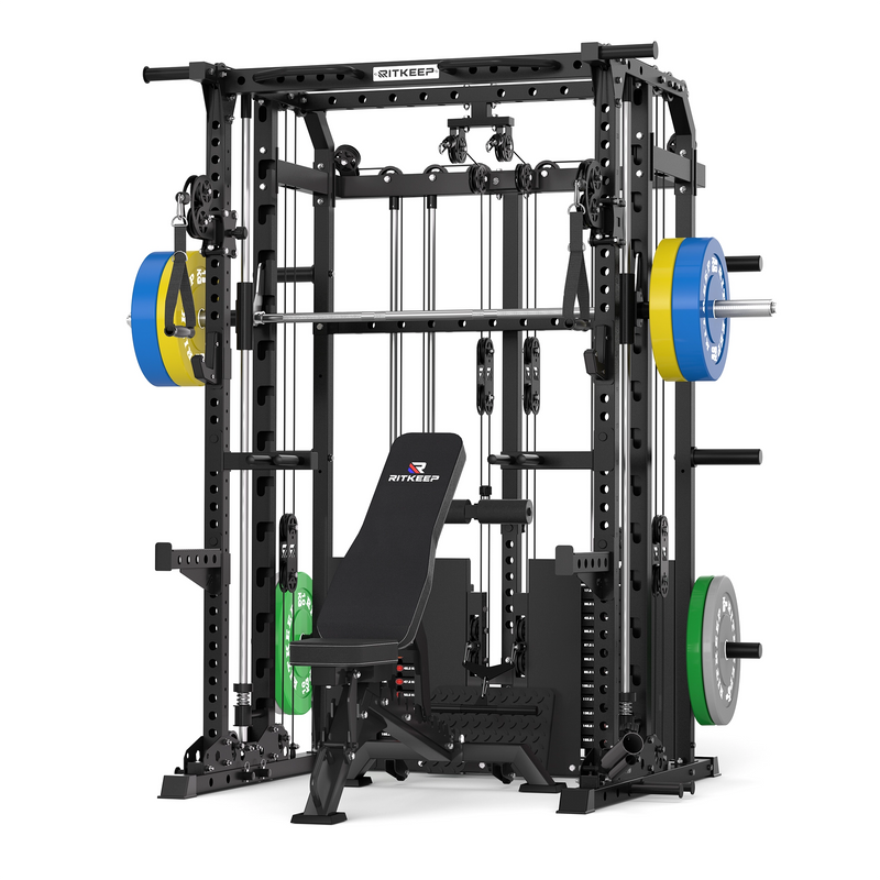 ANVIL S1 Smith Machine Functional Trainer Home Gym Package