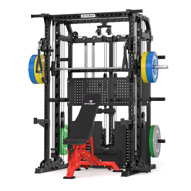 ANVIL S1 Smith Machine Functional Trainer Home Gym Package