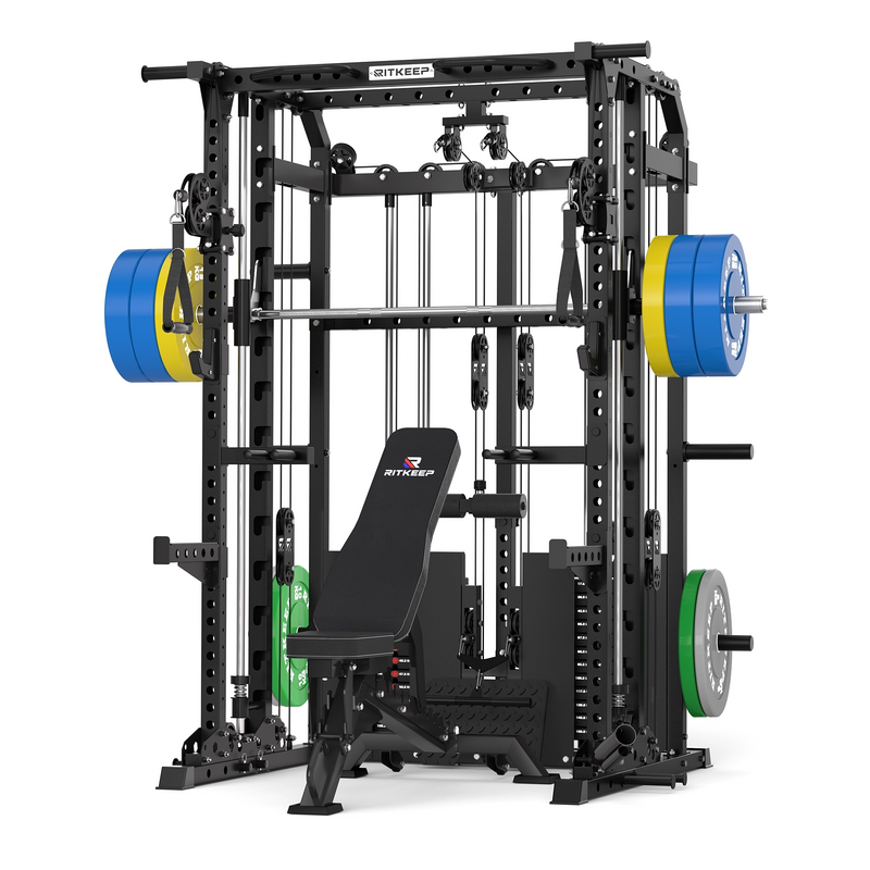 ANVIL S1 Smith Machine Functional Trainer Home Gym Package