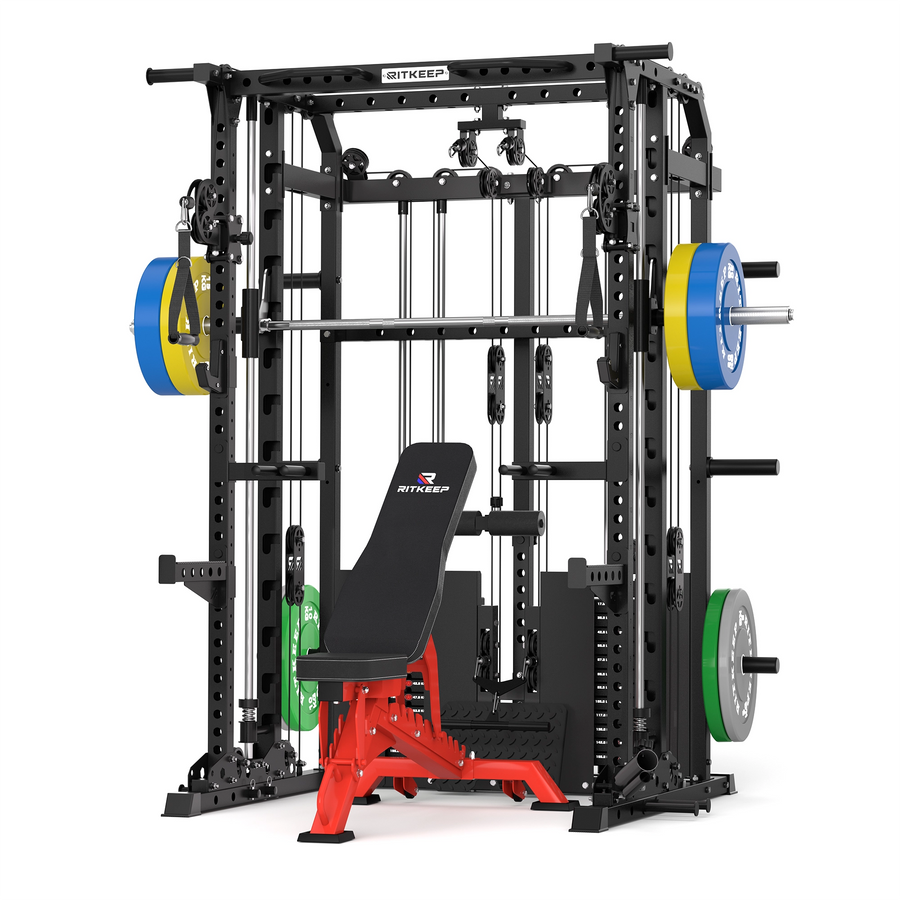 ANVIL S1 Smith Machine Functional Trainer Home Gym Package